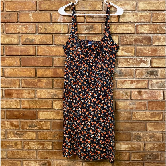 Old Navy Dresses & Skirts - Old Navy floral sleeveless dress size L tall (heavy, thick, quality material)